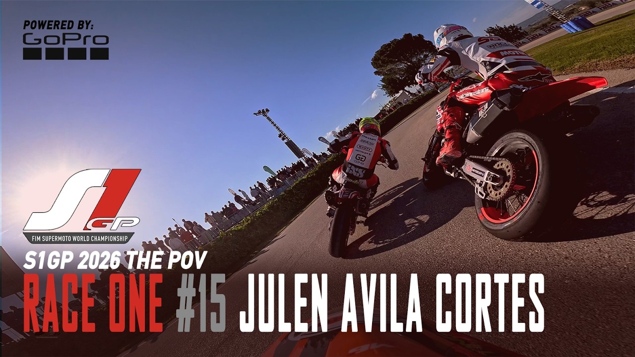 FIM S1GP 2026 | THE POV - Rider: Julen Avila Cortes #15