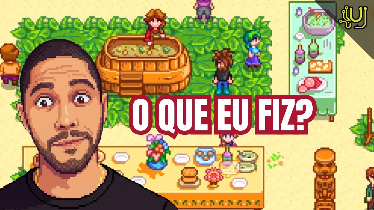 ESTRAGUEI O LUAU: servi a pior sopa do Vale 💀 | Stardew #12