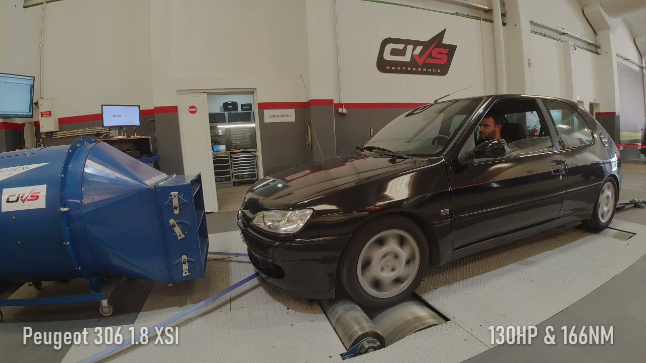 Dyno - Peugeot 306 XSI - 130HP & 166NM