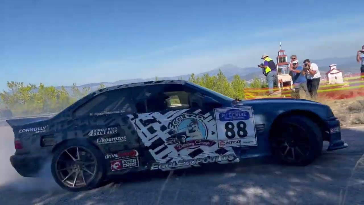 Ανάβαση Ριτσώνας 2022 - Drift Attack and Show PURE SOUND (HD) - Ritsona Hillclimb