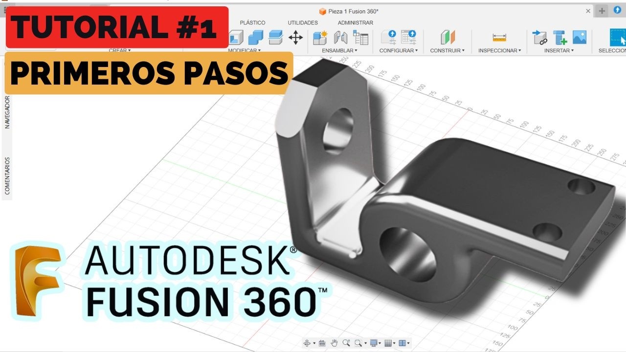✅Fusi&oacute;n 360: Dia 1 Aprendiendo Fusi&oacute;n 360 en 30 d&iacute;as Tutorial Completo para Principiantes💻
