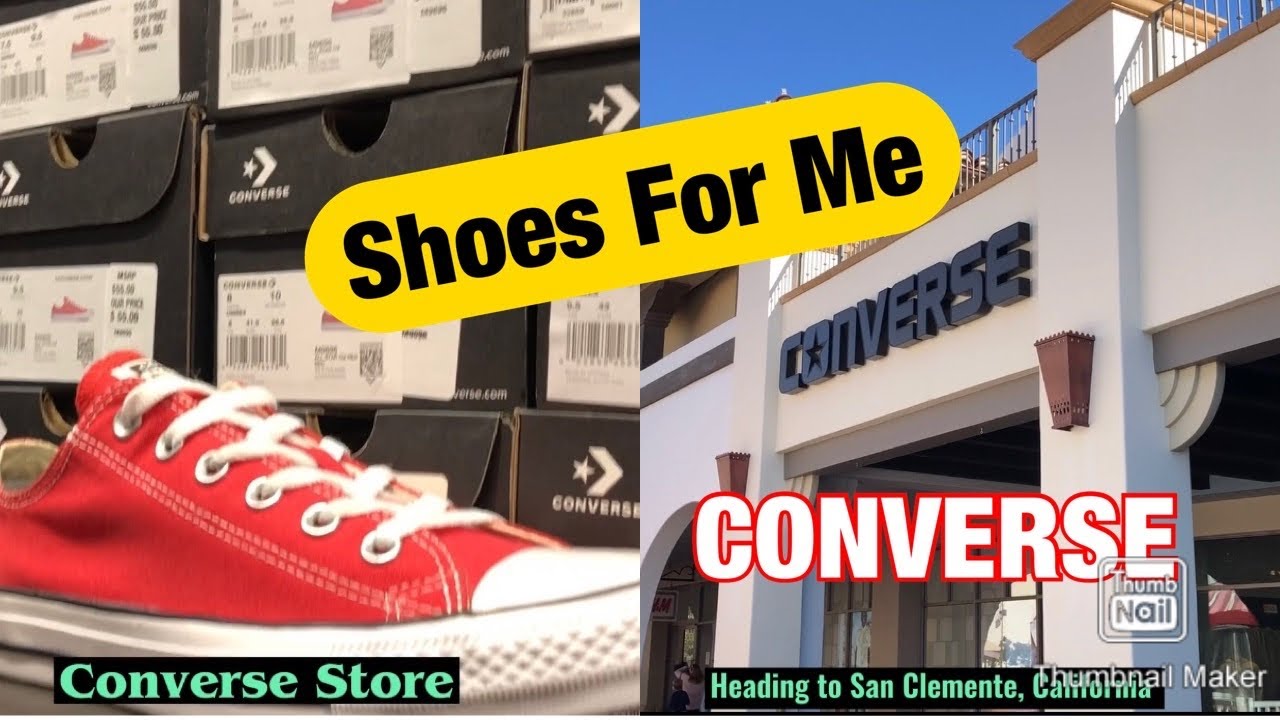 CONVERSE FACTORY OUTLET || SAN CLEMENTE, CALIFORNIA, USA