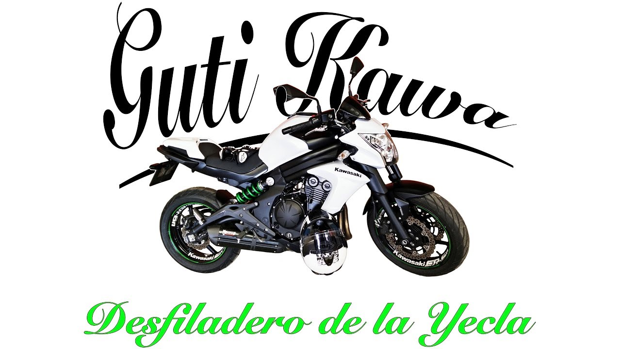 DE RUTA POR EL DESFILADERO DE LA YECLA // KAWASAKI ER6N