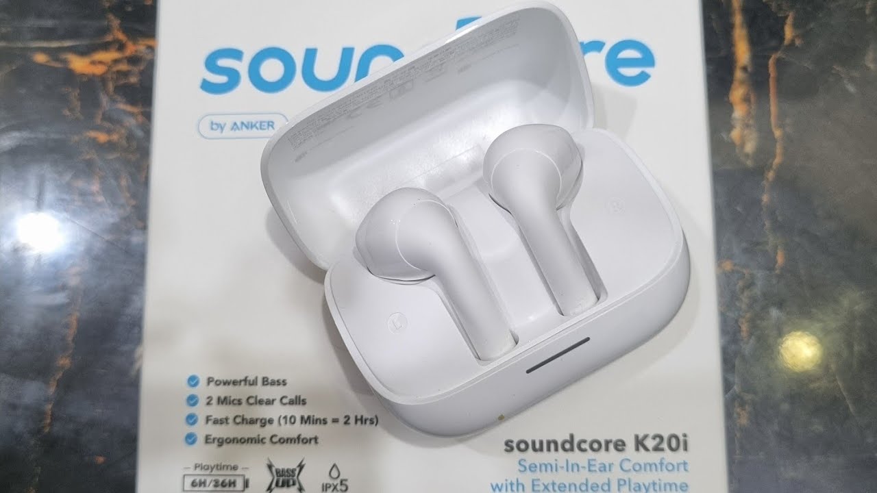 Soundcore K20i unboxing and review || Affordable best budget Semi Ear Earbuds in Pakistan