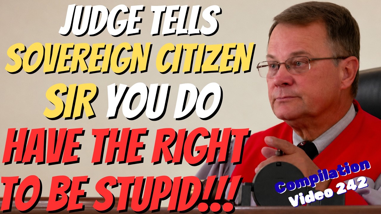 Sovereign Citizen Learns THE HARD WAY From Judge That Court IS NOT The Internet