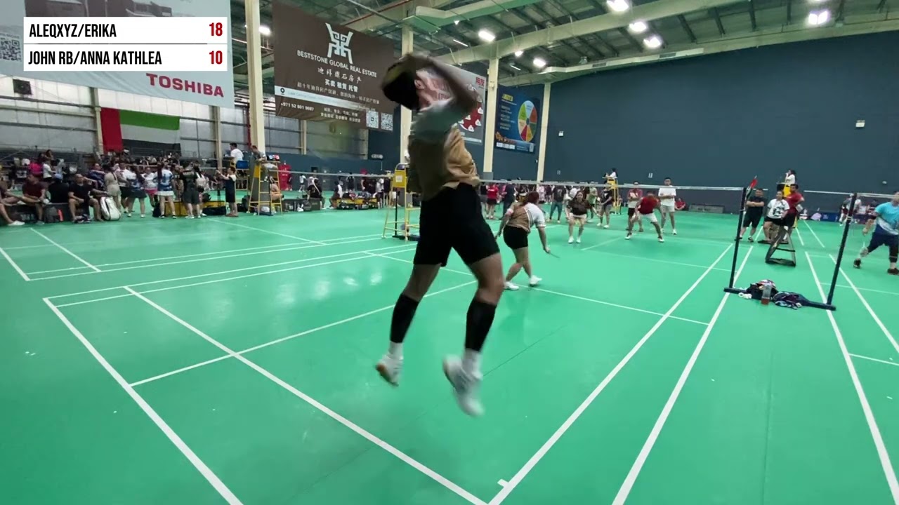 Kalayaan Badminton Challenge 2025 - XDD+ Elims2 | Aleqxyz/Erika vs. John RB/ Anna Kathlea