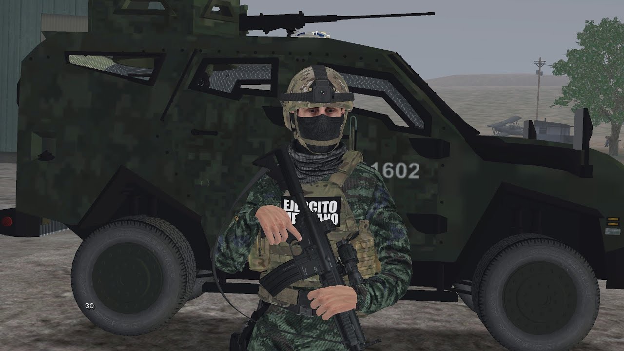 🇲🇽Skin de la FER - Fuerza Especial de Reacción para GTA San Andreas Android