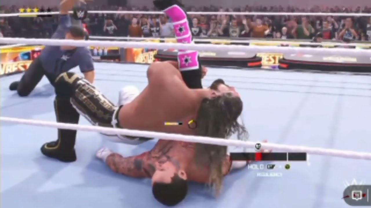 WWE 2K25 Cm punk vs Seth Rollins WrestleMania 4 series finale universe mode 