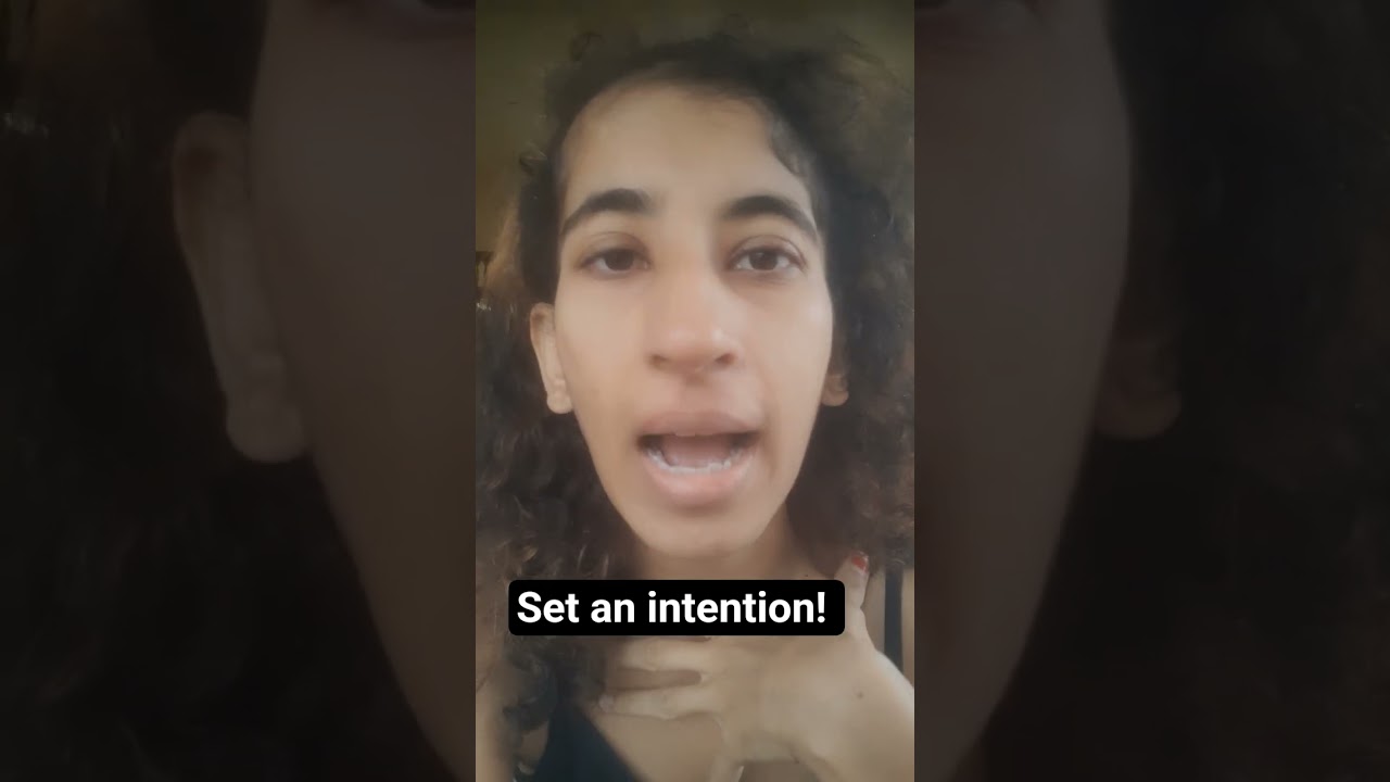 Set an intention to get anything you want!