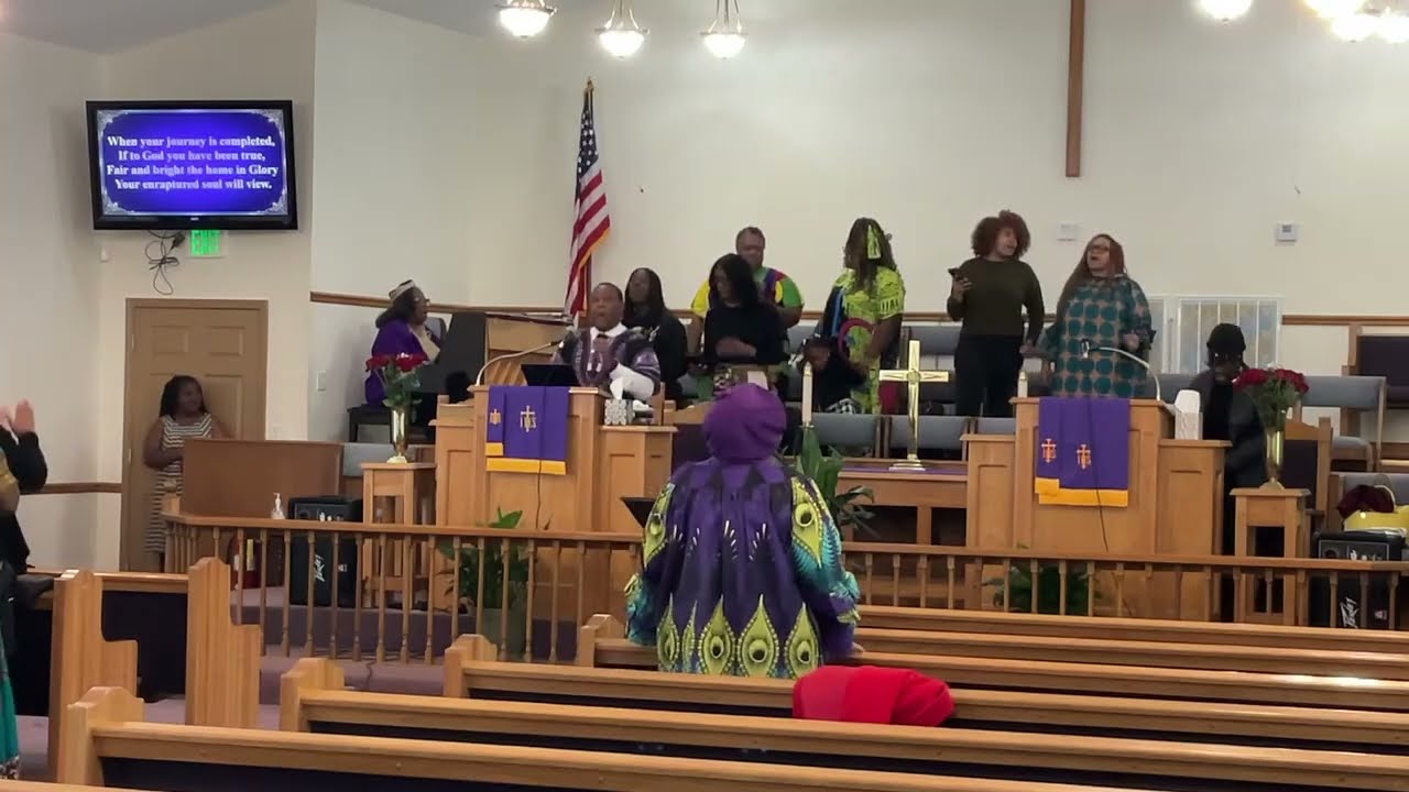 Greater St. Paul CME Church Worship Service on 2/22/2026. Sermon, 