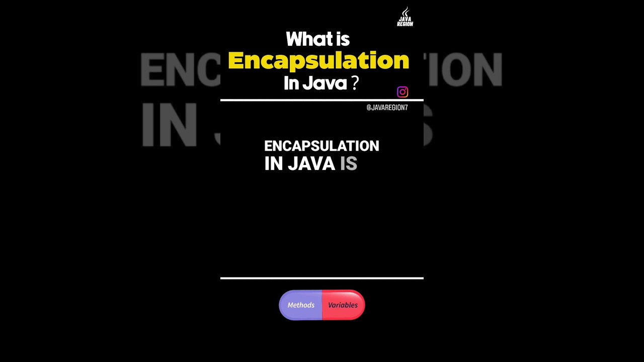 what is Encapsulation in java?