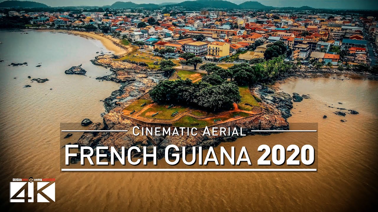 🇬🇫🇫🇷 4K Drone Footage FRENCH GUIANA 🔥 Cayenne 🔥 Saint-Laurent-du-Maroni 🔥🔥🔥 [DJI Phantom 4]