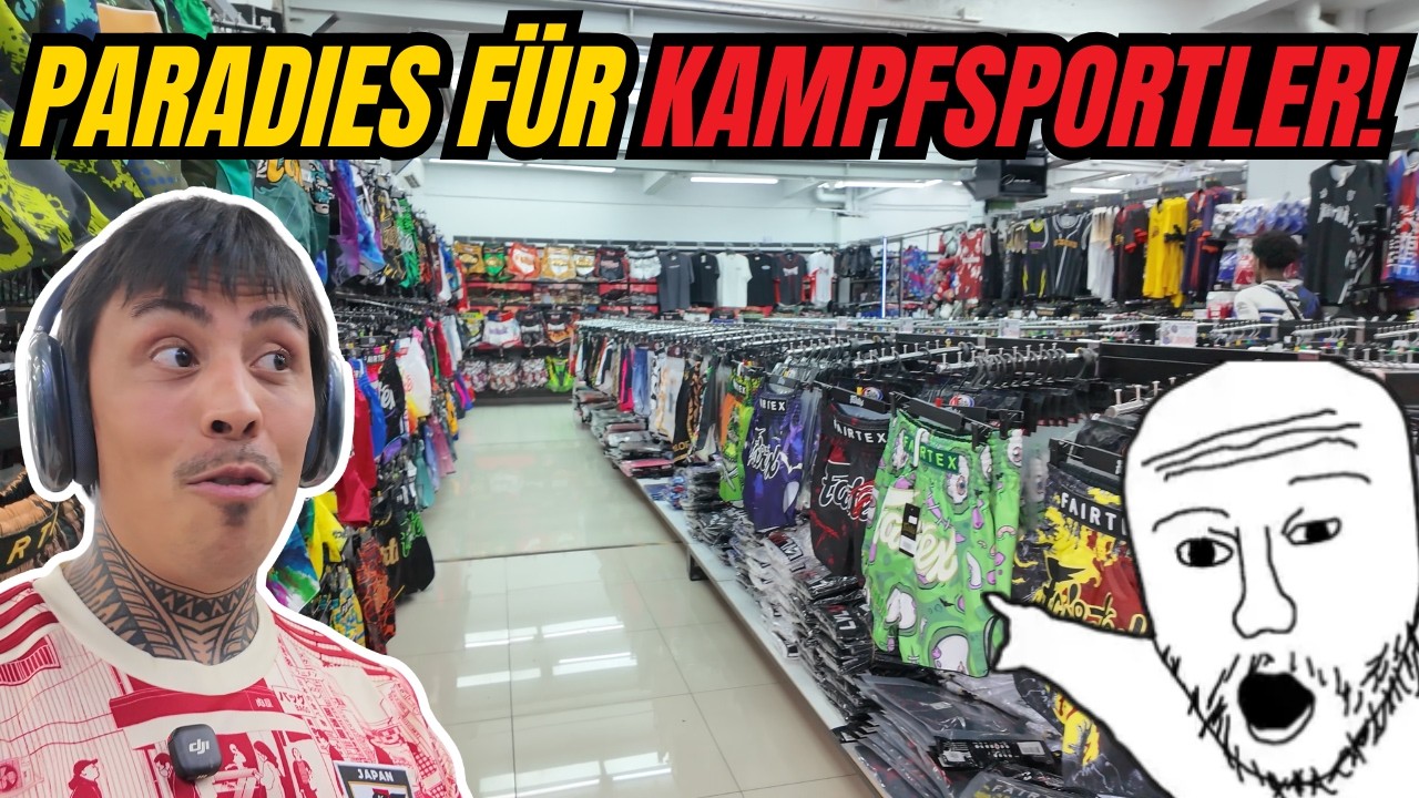 Der GRÖßTE KAMPFSPORT SHOP in Bangkok - Ich zeige euch den SUPER EXPORT SHOP!