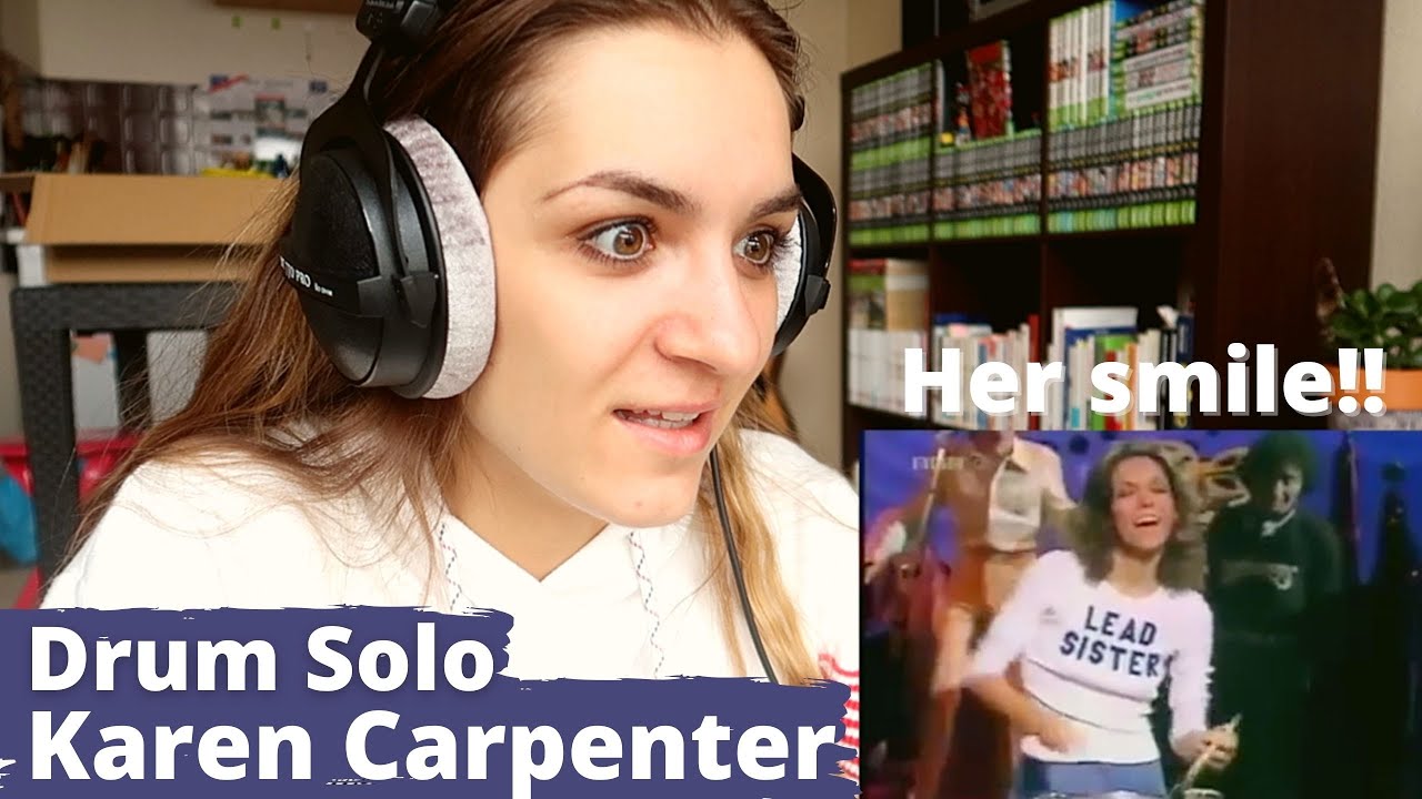 Реакция на Carpenters: Карен Карпентер, барабанное соло (1976)