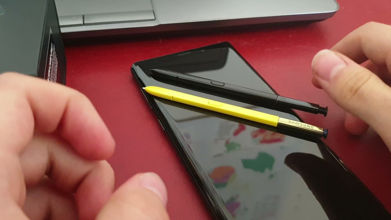 Samsung Galaxy Note9 unboxing