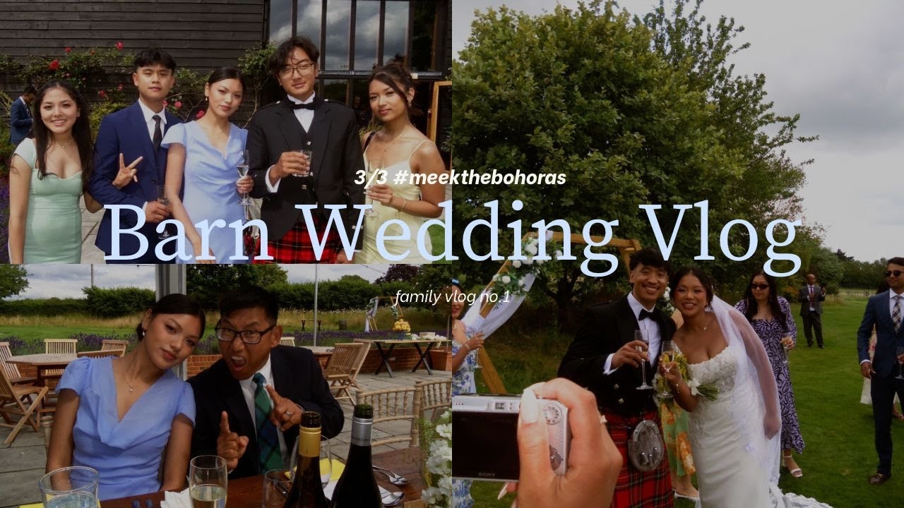 VLOG | Lemeeka and Veeransh's Barn Wedding | 12th July 2024