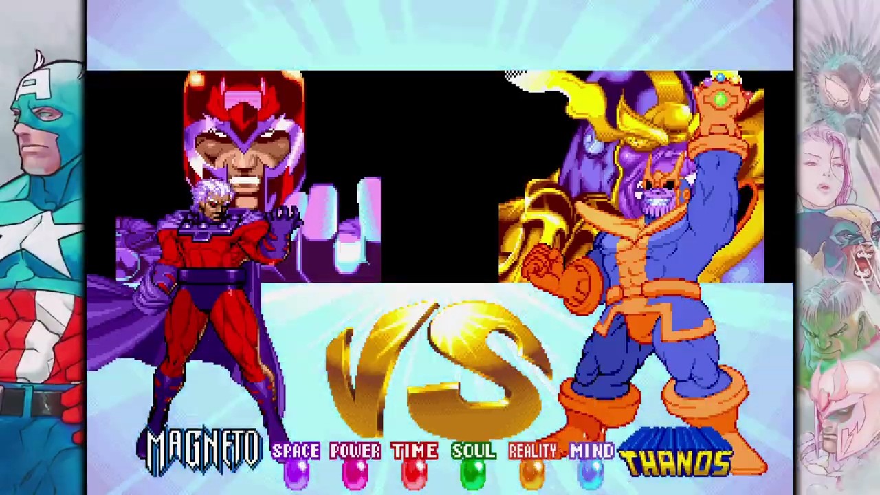 Magneto vs Thanos 