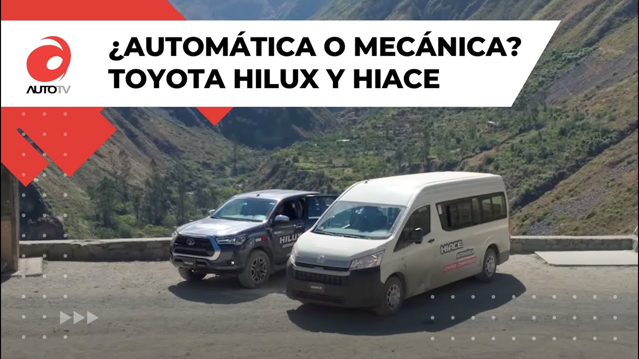 ¡Hilux y Hiace! Probamos las cajas automáticas en ruta extrema hasta Autisha