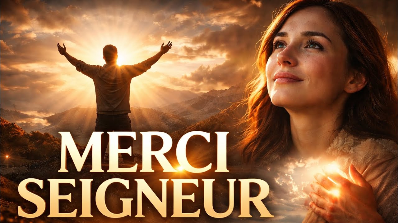 Merci Seigneur pour Tout 🙏 Prière de Reconnaissance qui Apaise l’Âme (Adoration Profonde)