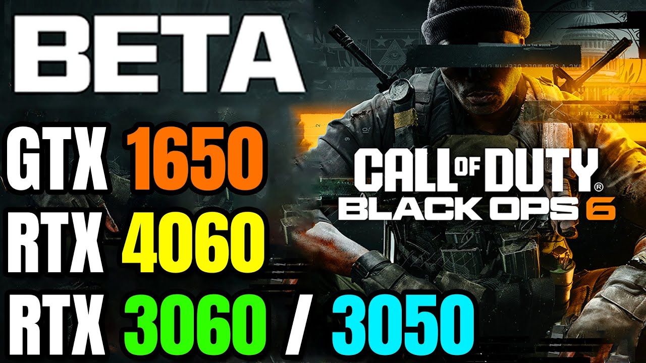 Call Of Duty Black Ops 6 BETA - GTX 1650 - RTX 3060 - 4060 - 3050 + 1050 ti #pcgamepasspartner