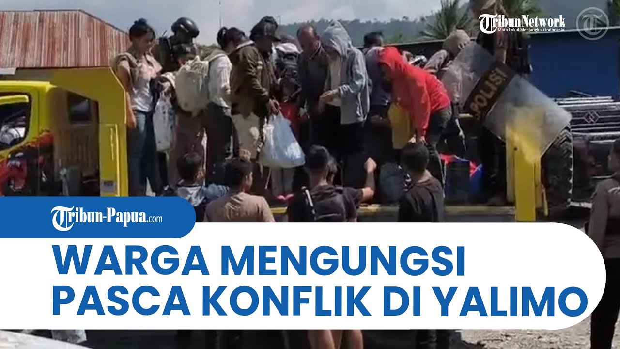 Puluhan Warga Mengungsi Buntut Konflik Akibat Ujaran Rasis di Yalimo