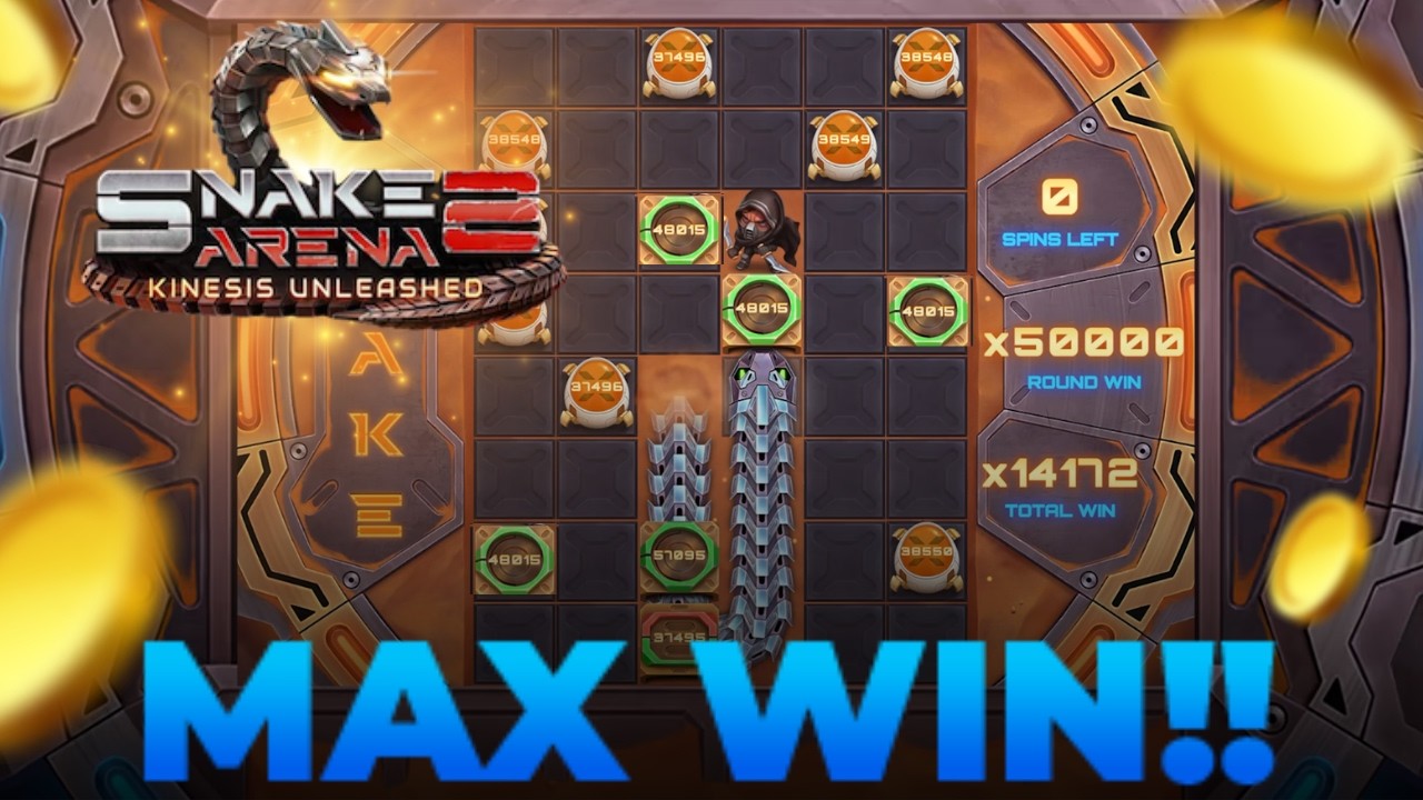 INCREDIBLE MAX WIN ON SNAKE ARENA 2 KINESIS UNLEASHED (50.000x) 🐍💰