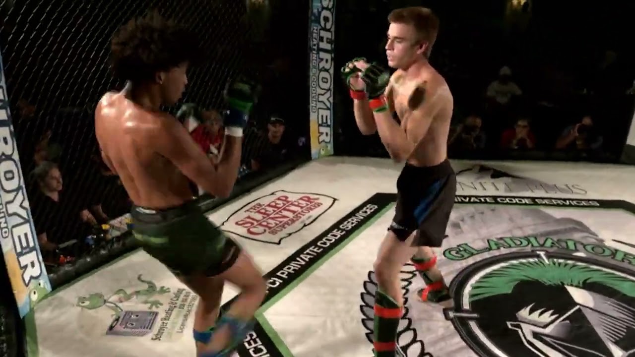 Bryson Thompson Vs Brandon Bell 150LB Youth MMA