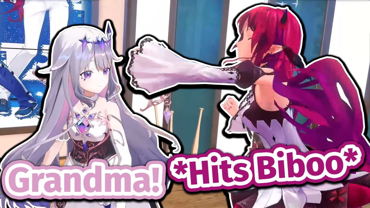 Biboo gets Hit by Irys After Calling her Grandma