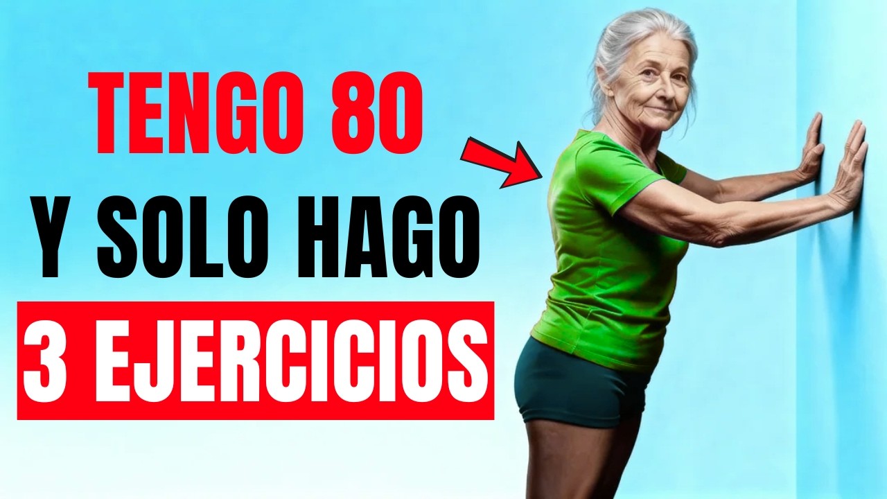 Más de 60: 3 Ejercicios Que Frenan la Pérdida Muscular Real