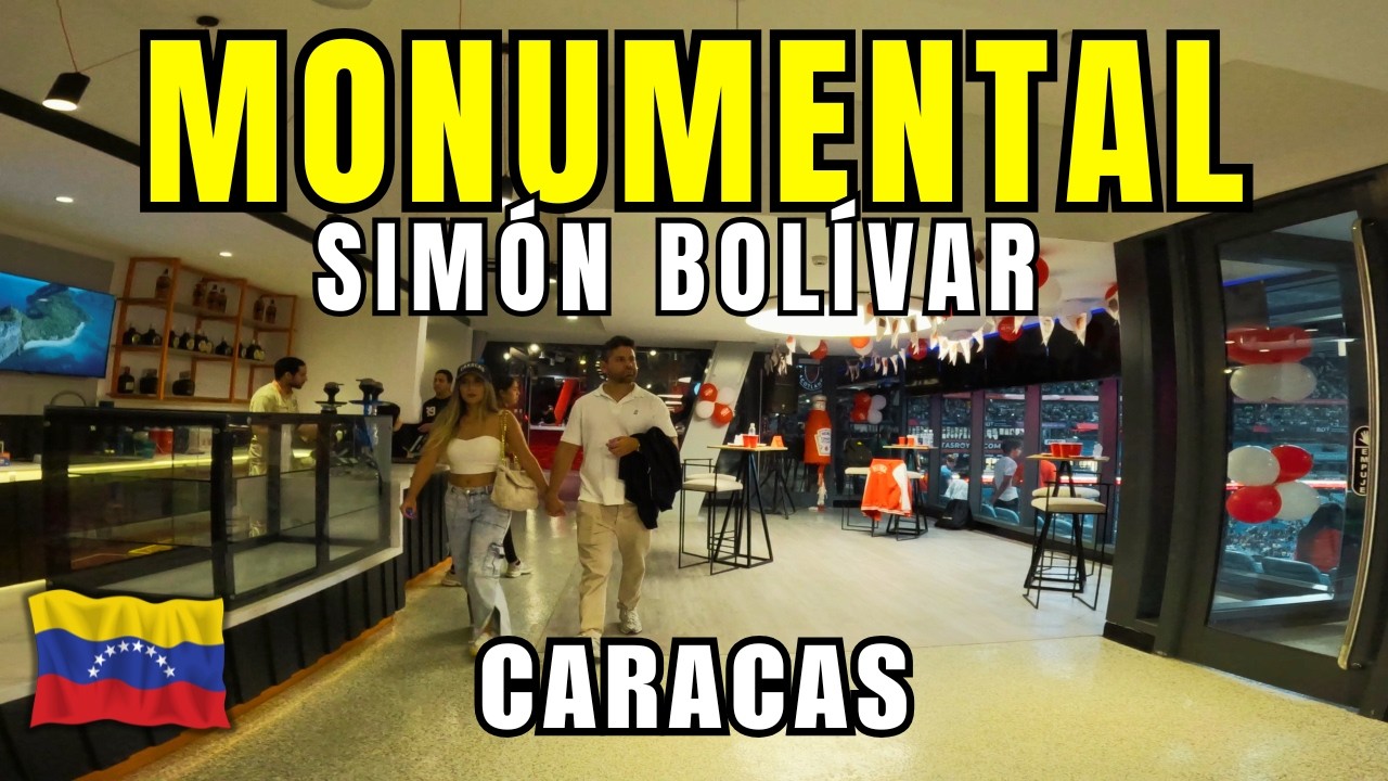 Самый роскошный стадион Венесуэлы 🇻🇪 | Пешеходная экскурсия по монументальному стадиону в Каракасе