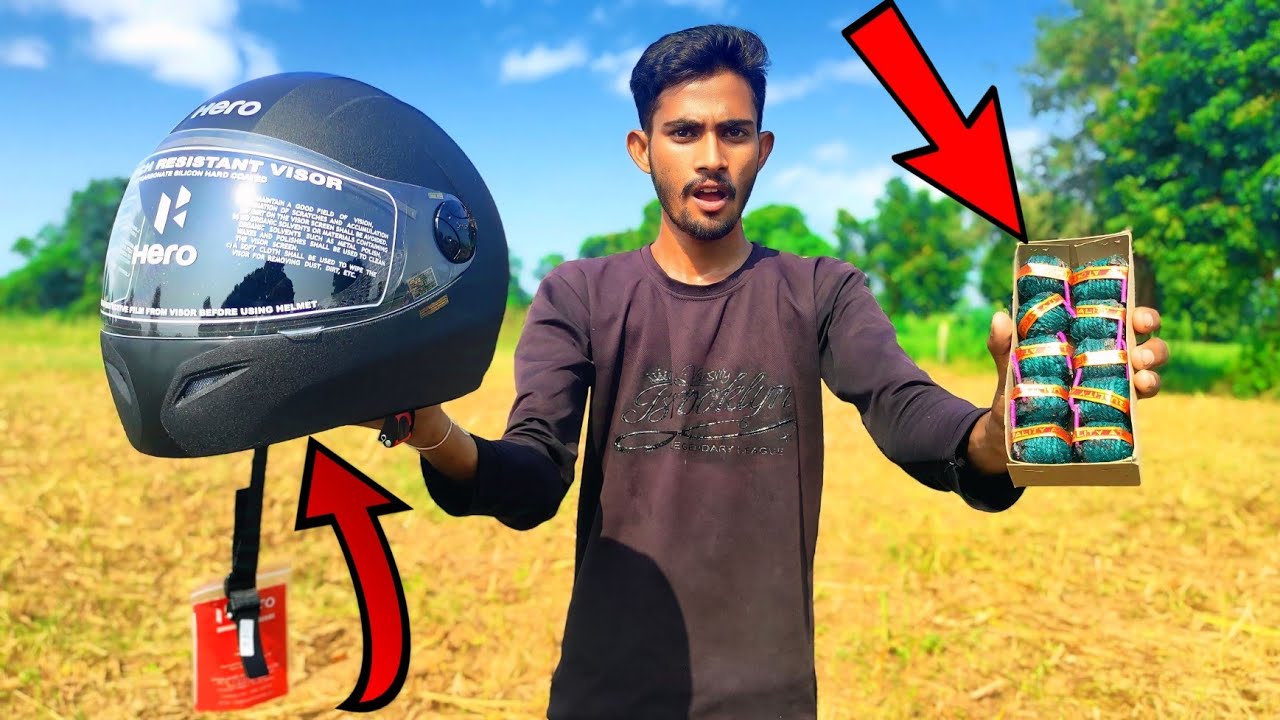 Helmet V/S VIP Sutli Bomb 💥 | Will It Survive ? Diwali Special 🔥