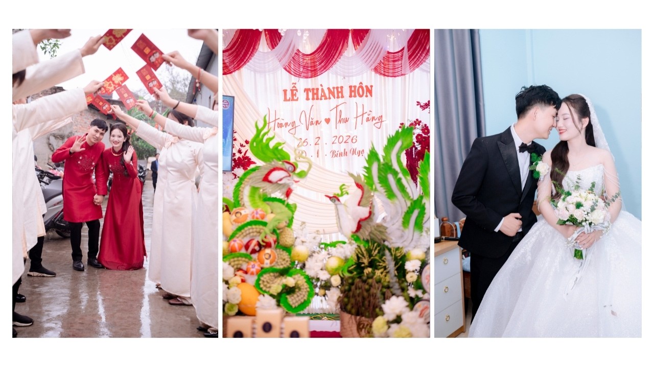 [VANTHANH STUDIO] Phóng sự cưới truyền thống - Hoàng Văn & Thu Hằng | Thanh Miện - Hải Phòng