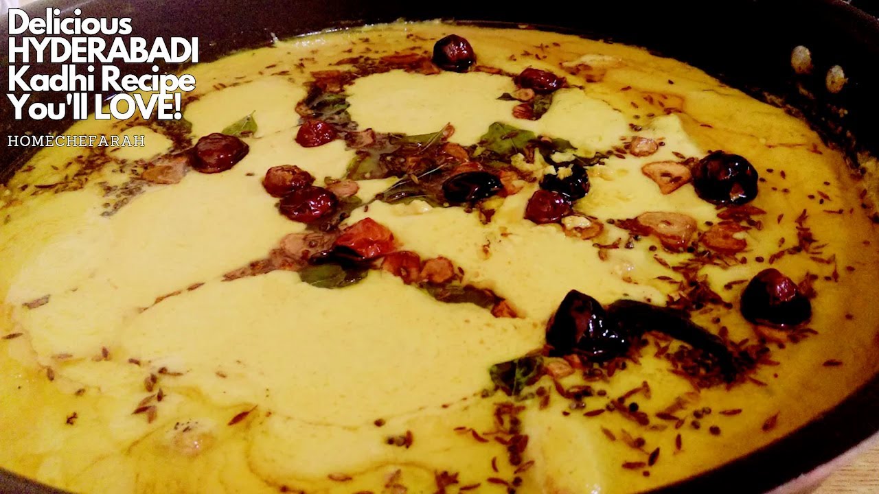 Delicious HYDERABADI Kadhi Recipe You'll LOVE!