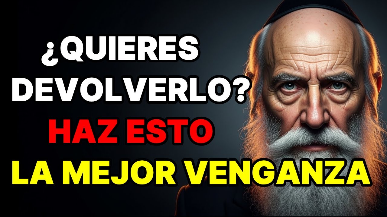 Si quieres devolver el daño, haz esto, La venganza más inteligente según el Talmud