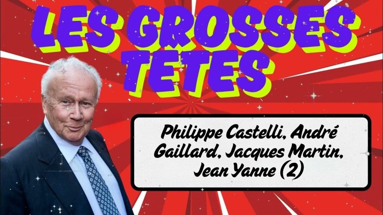 1982 - Philippe Bouvard, Philippe Castelli, André Gaillard, Jacques Martin, Jean Yanne (2)
