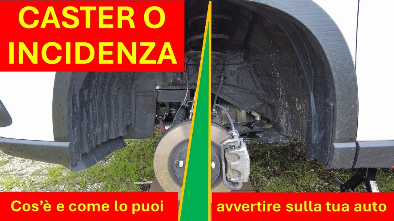 Angolo di incidenza o caster