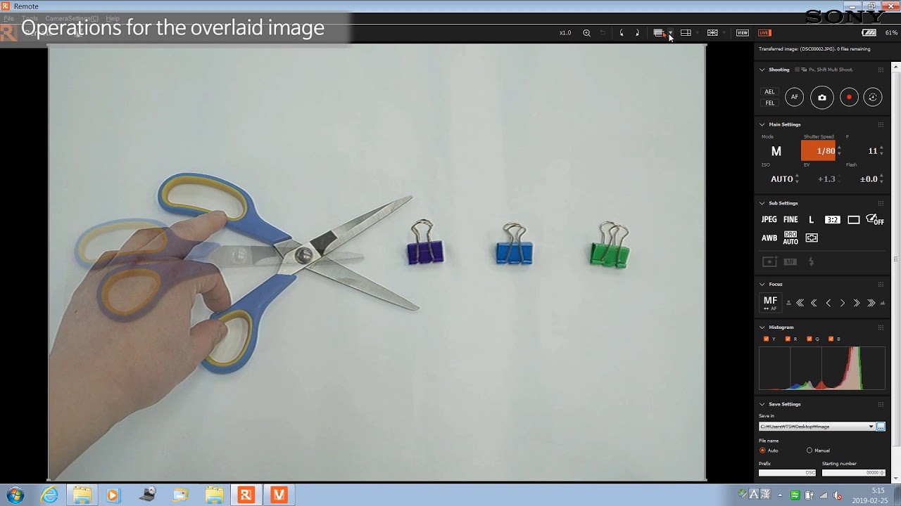 Sony | Imaging Edge stop motion movie creation