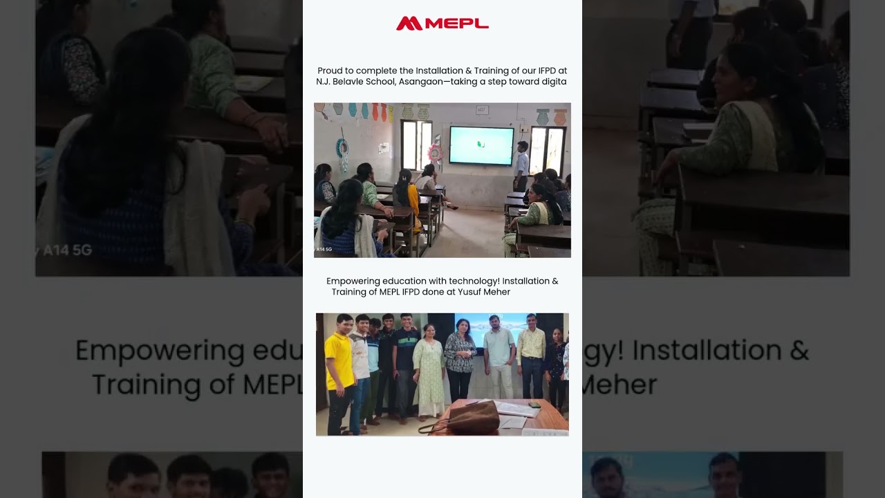 Revolutionizing Learning & Collaboration with MEPL IFPDs
