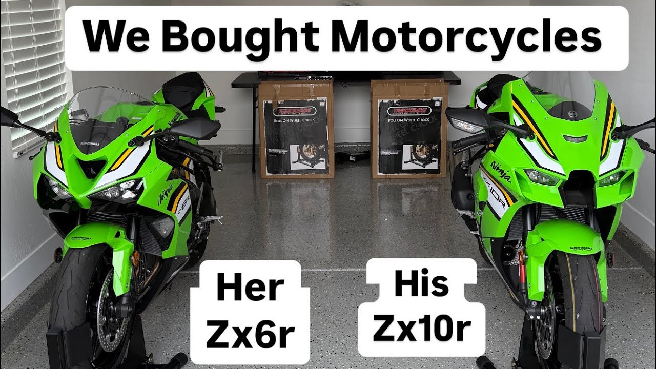 Купил жене Kawasaki ZX6R 2025 года, а себе — ZX10R