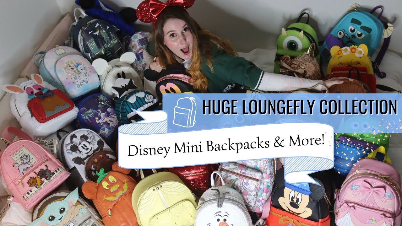 ENTIRE LOUNGEFLY COLLECTION - Updated Loungefly Bag, Disney Mini Backpack Collection 2022