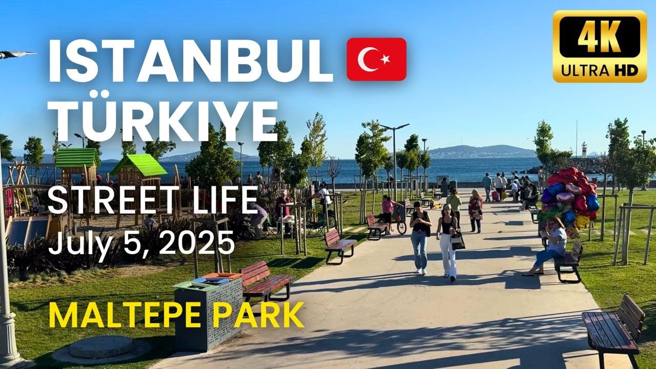 Ep.23 &ndash; Maltepe Park, Istanbul 🇹🇷 | Part 2 | Sea views & Street life | July 5, 2025