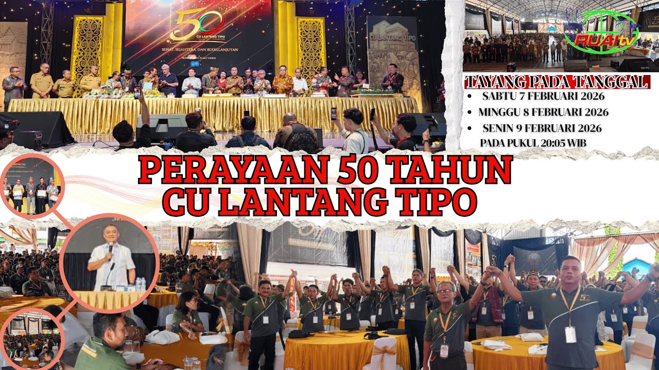 PERAYAAN 50 TAHUN CU LANTANG TIPO
