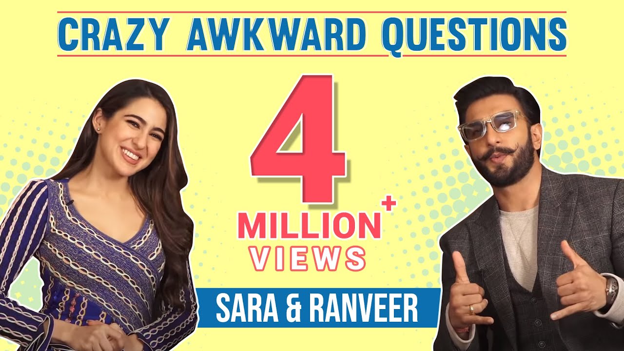Crazy Awkward Questions With Ranveer Singh & Sara Ali Khan