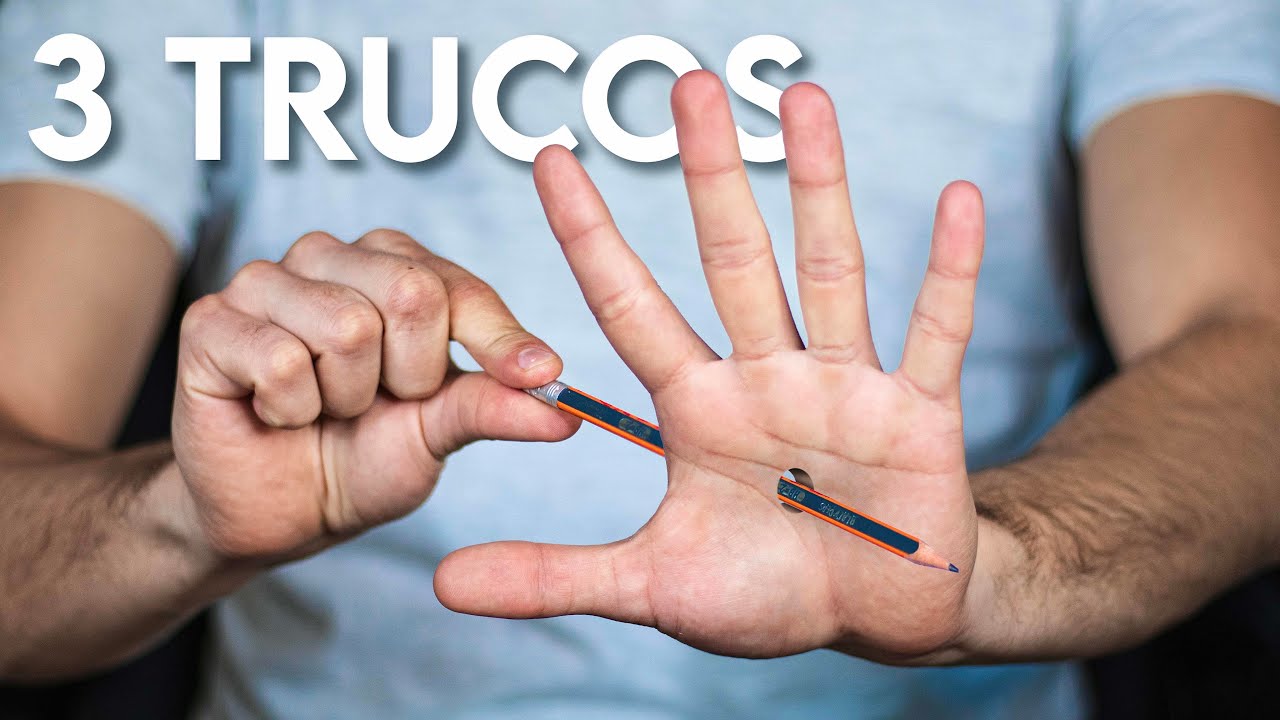 3 TRUCOS DE MAGIA FÁCILES DE HACER