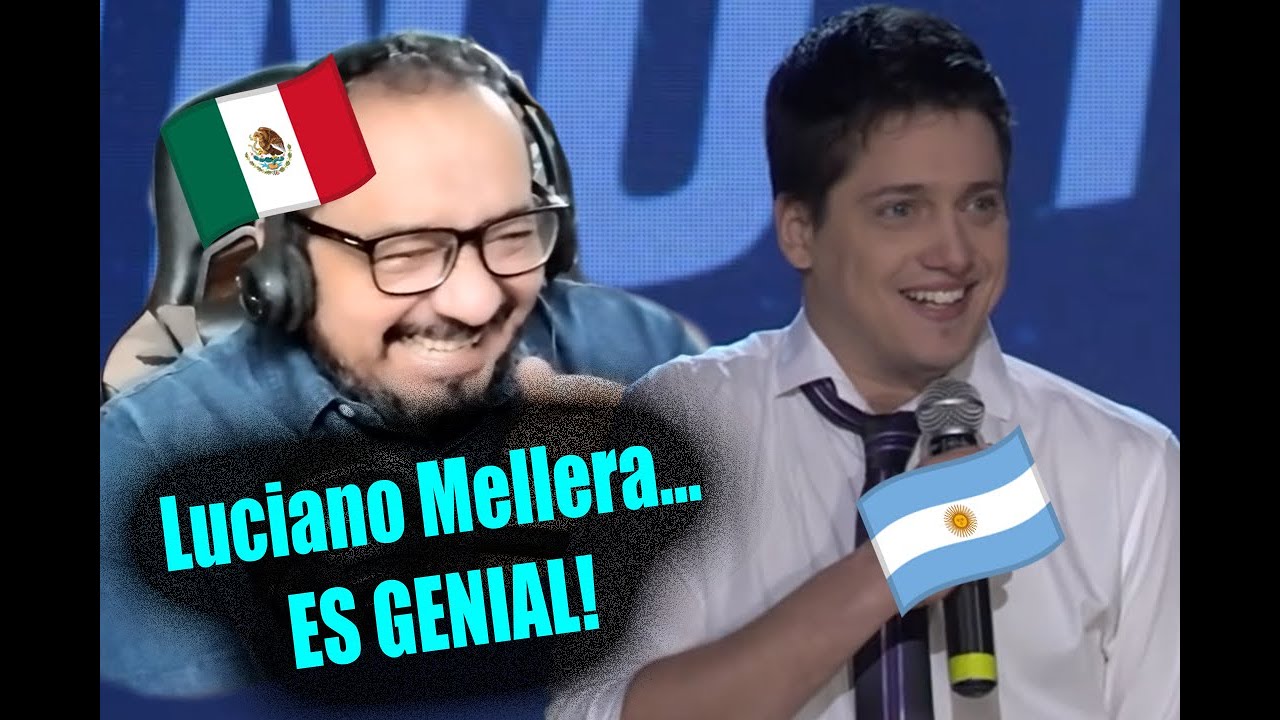 🔥 Reaccionando a Luciano Mellera. Es genial!!! 😂 Humor Argentino | Morí de risa!