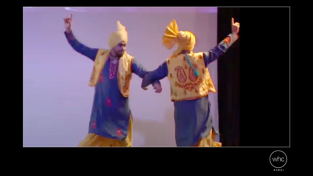 Azaad Parindey Bhangra Group Performance | WHC DUBAI - 14th August 2022