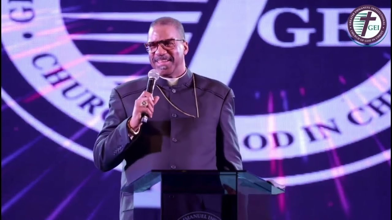 Jarell Smalls and Company celebrates Birthday with COGIC Presiding Bishop J Drew Sheard @geicogic