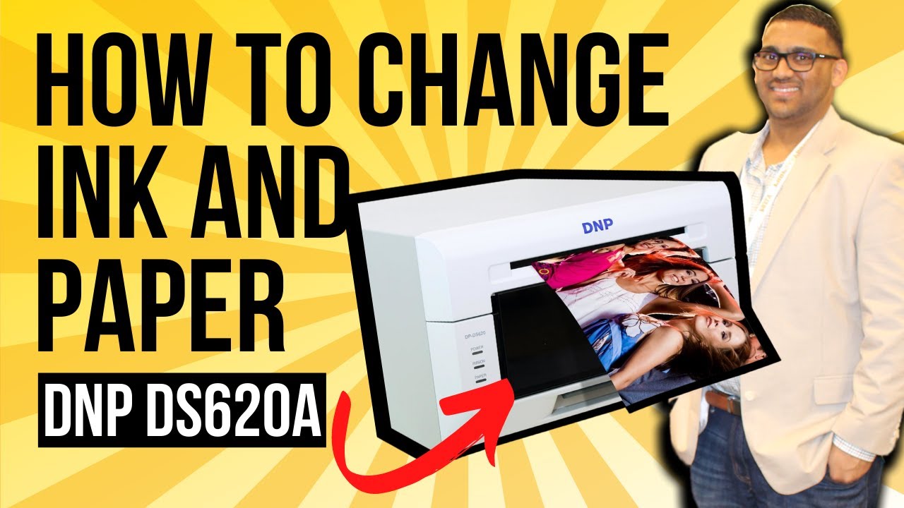 DNP DS620A | How To Change Ink And Paper | Photo Booth International™