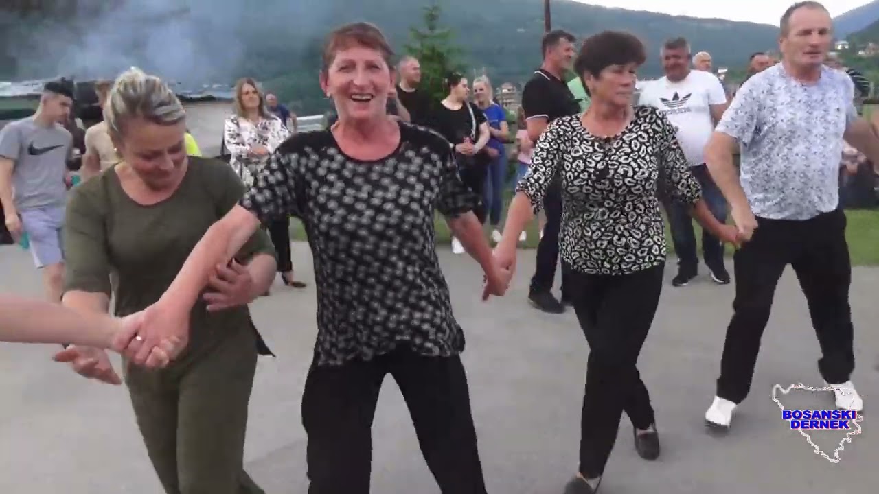 Bosanski Dernek-Kad zaigra vesela raja,ni kiša im ništa ne može-Ustikolina 2023-Drugi dio