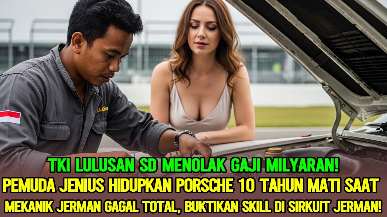 MEKANIK JERMAN MENYERAH ❗ TKI CUPU BANGKITKAN PORSCHE LEGENDARIS MATI 10 TAHUN, BONGKAR SABOTASE